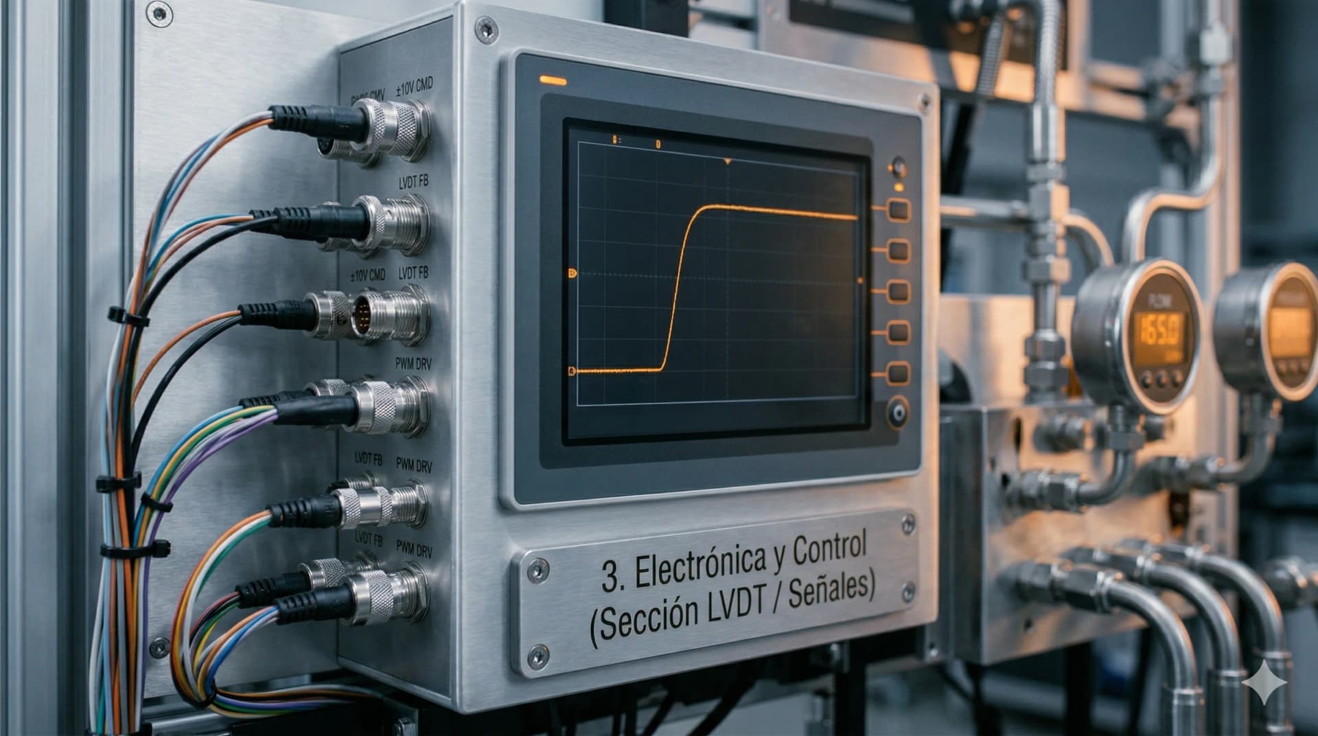 Hardware National Instruments para servoválvulas